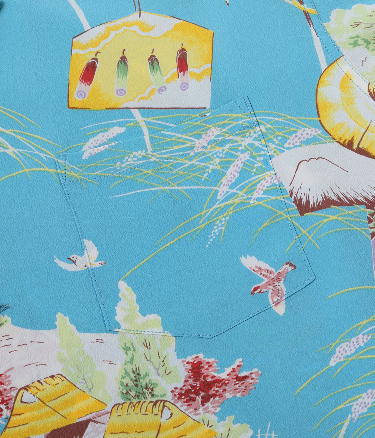 RAYON HAWAIIAN SHIRT “SCARECROW” SS39623