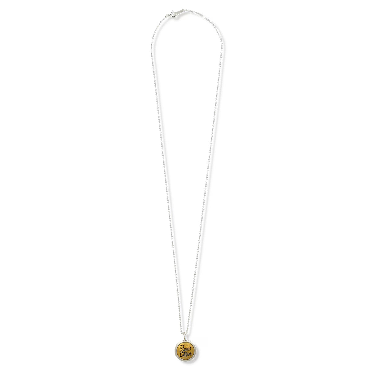 Button Works / SD 925 Silver Button Necklace