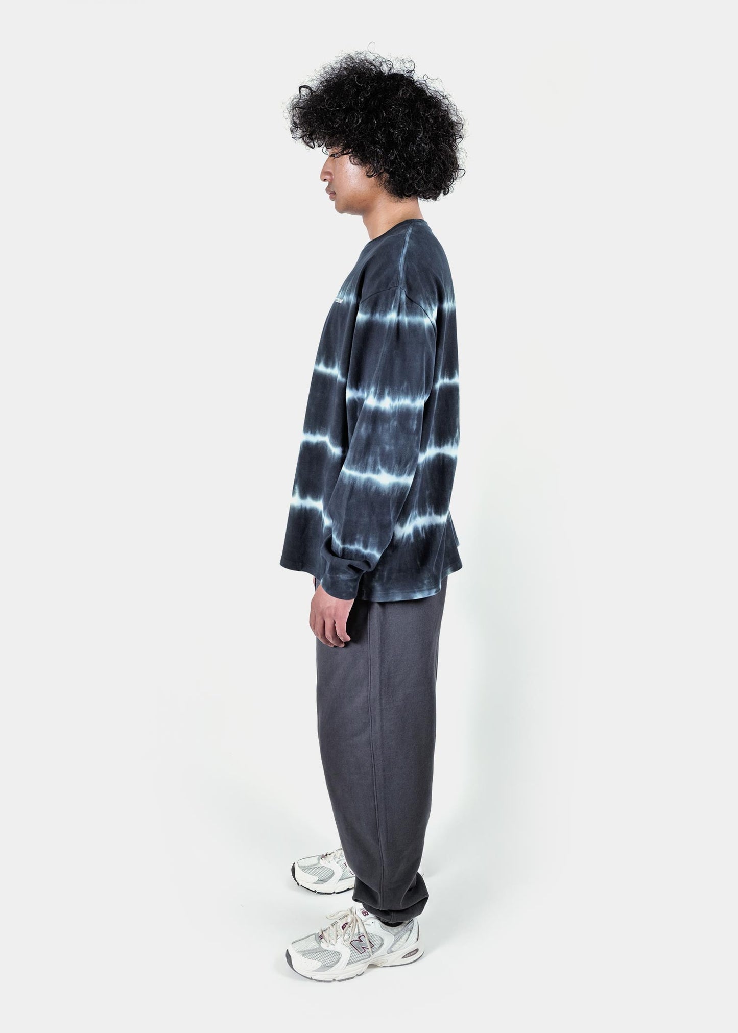 Border Tie Dye L/S T-shirt