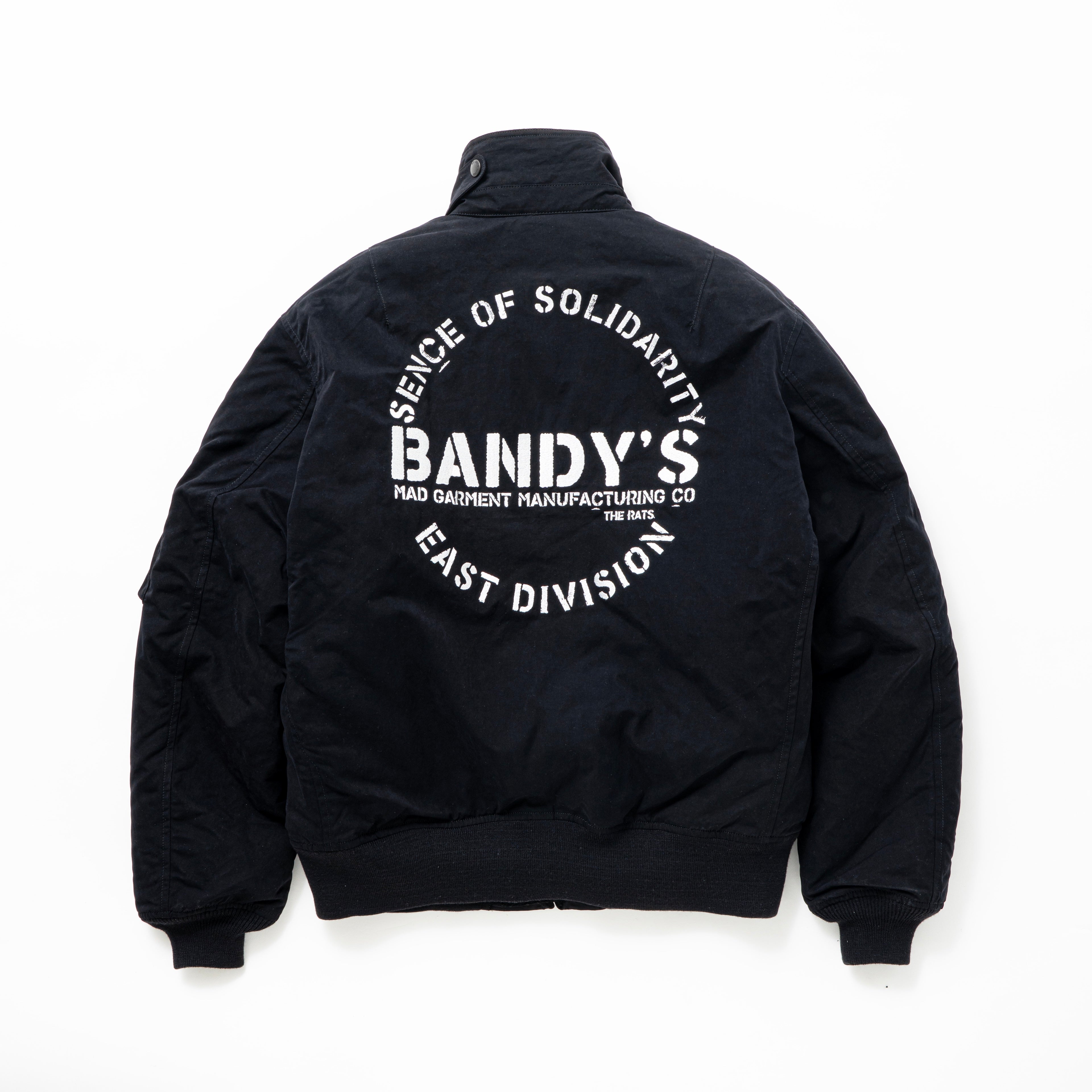 CWU/Time is on/ブラックミリタリージャケット CWU/Time is on/ブラックミリタリージャケット