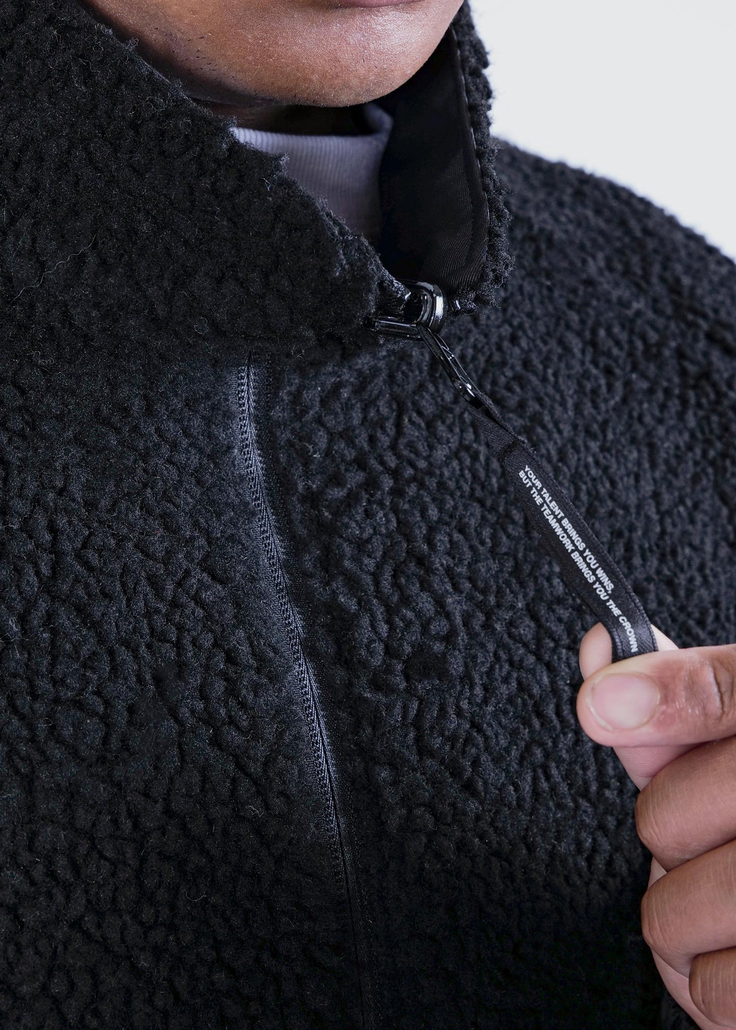 Reversible Boa Jacket