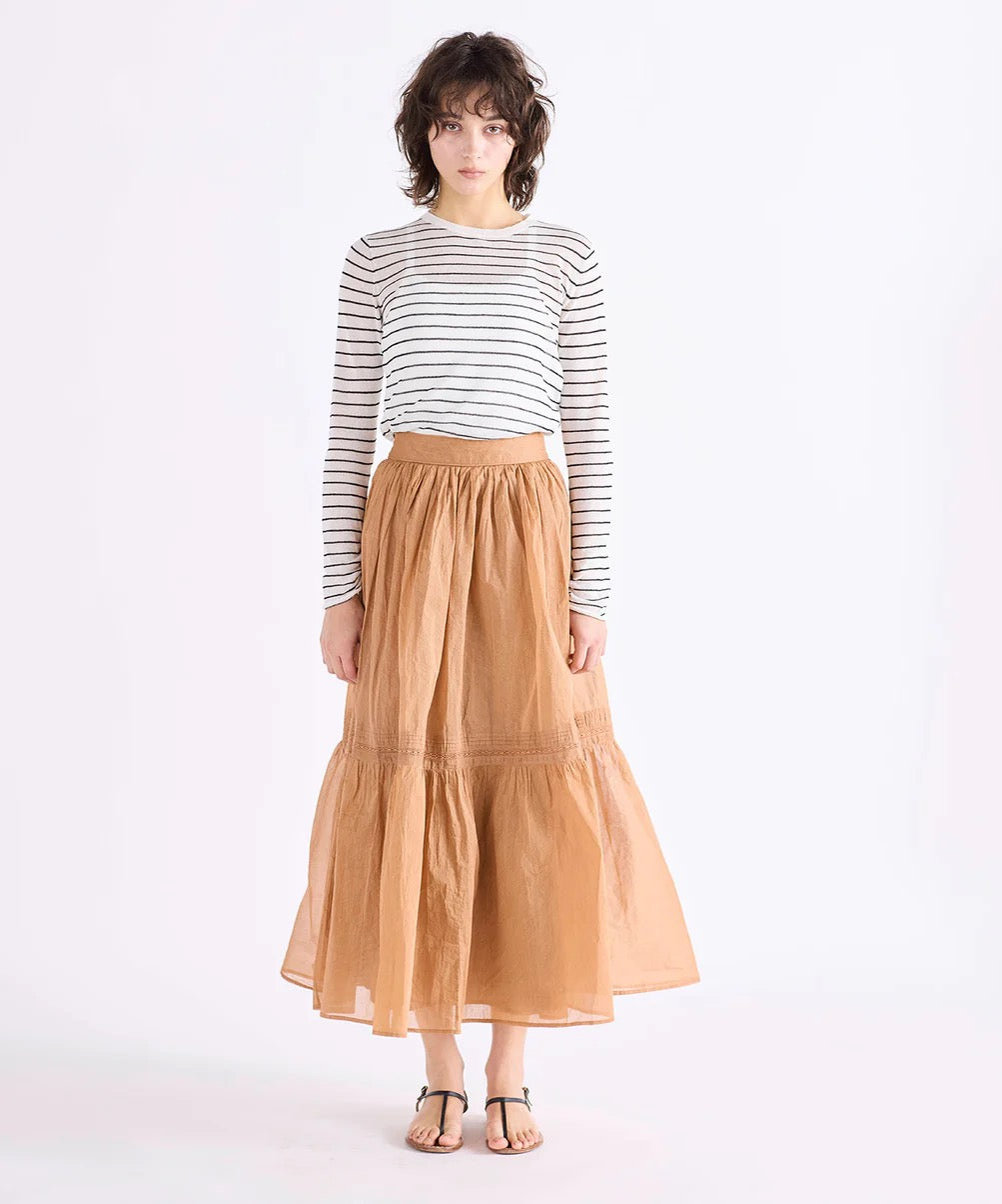 14G sheer paper knit