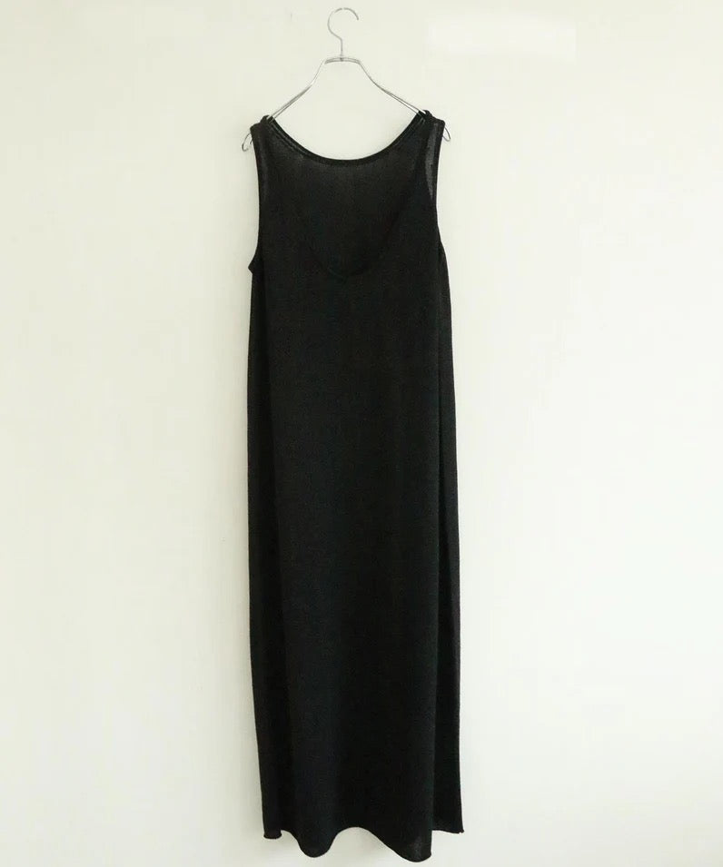 paper knit 2way dress