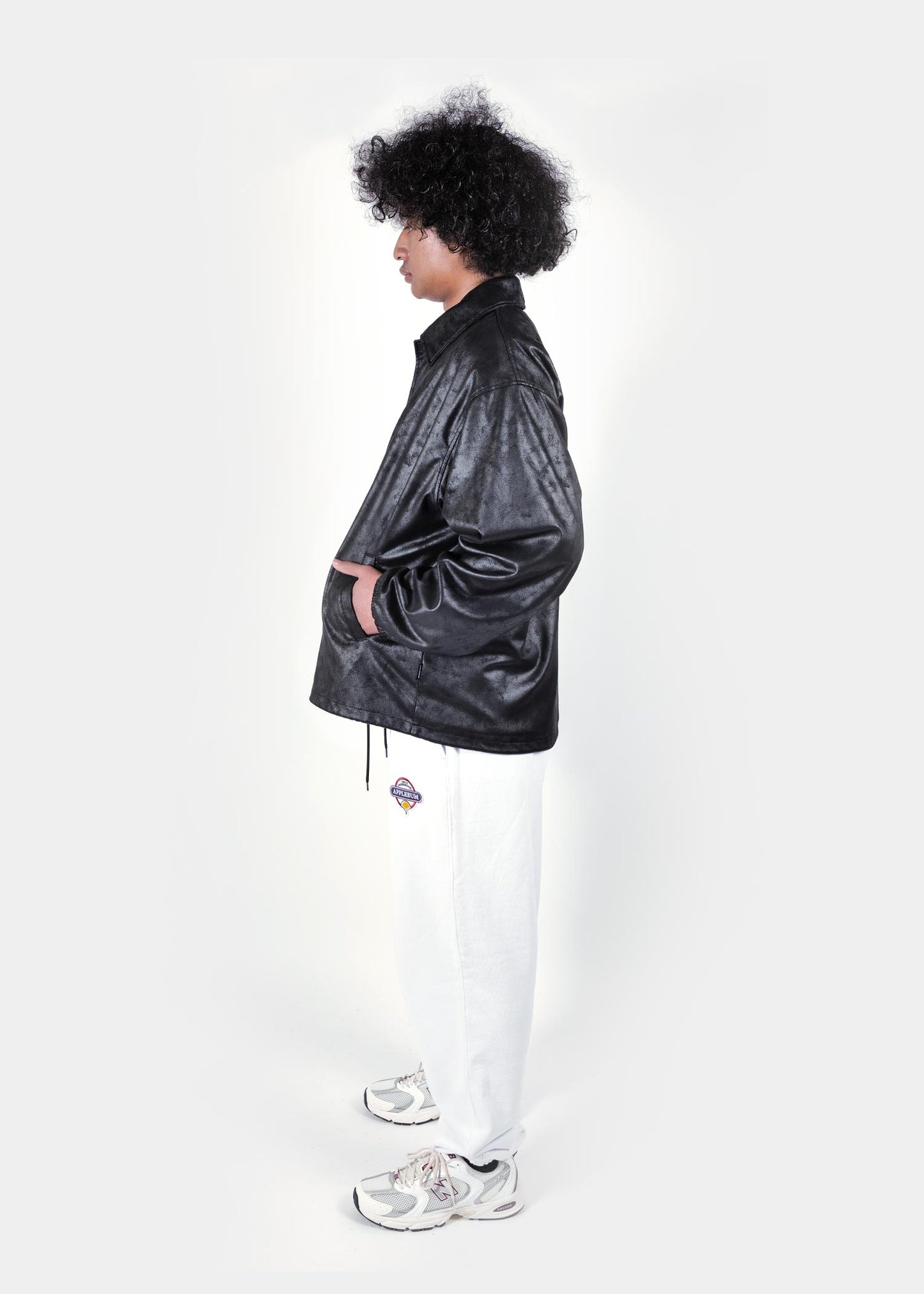 Synthetic Leather Jacket