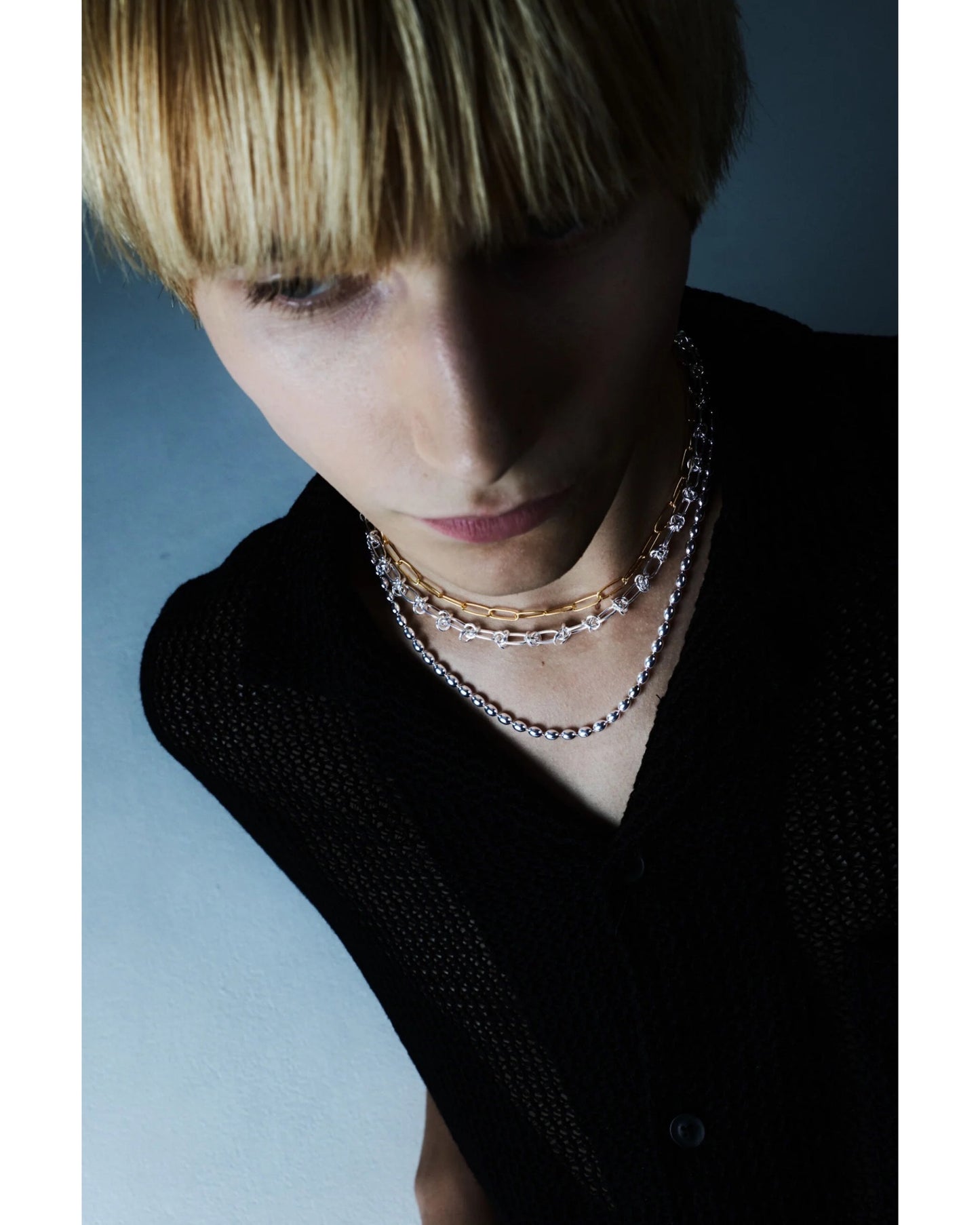 rectangle chain necklace