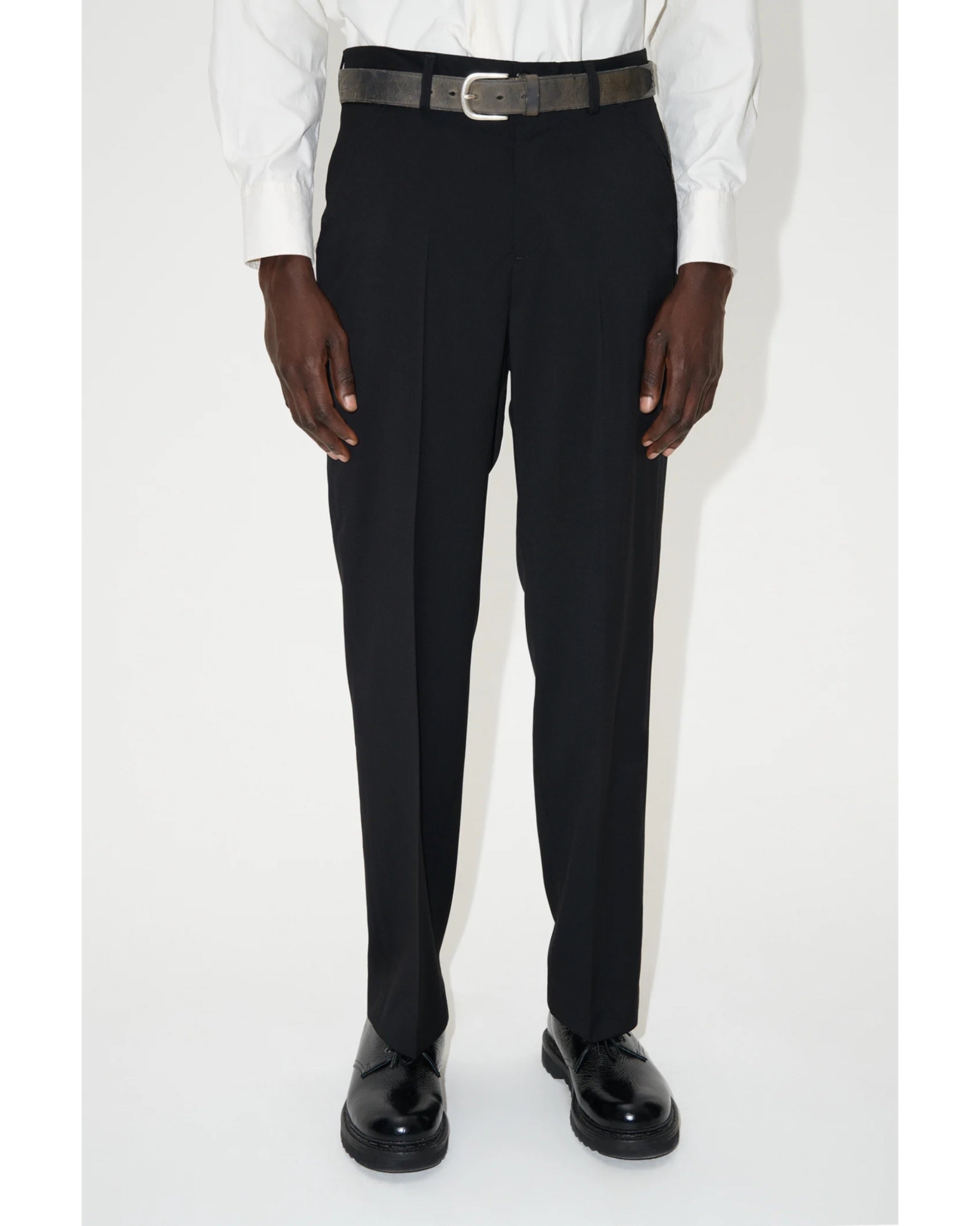 新品 OUR LEGACY CHINO22 ウールスラックス ポルトガル製 黒色