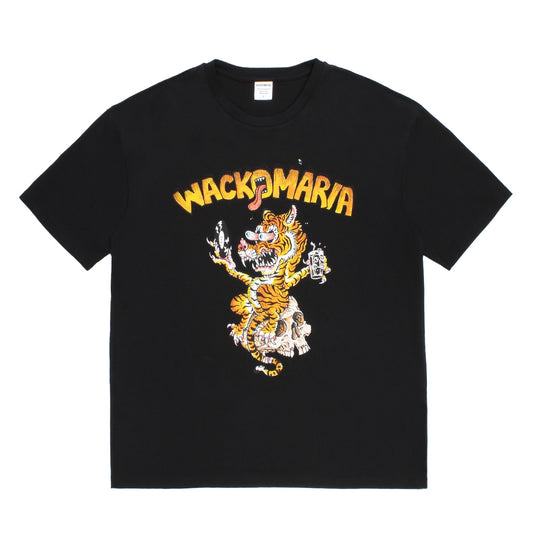 TIM LEHI / WASHED HEAVY WEIGHT CREW NECK T-SHIRT
