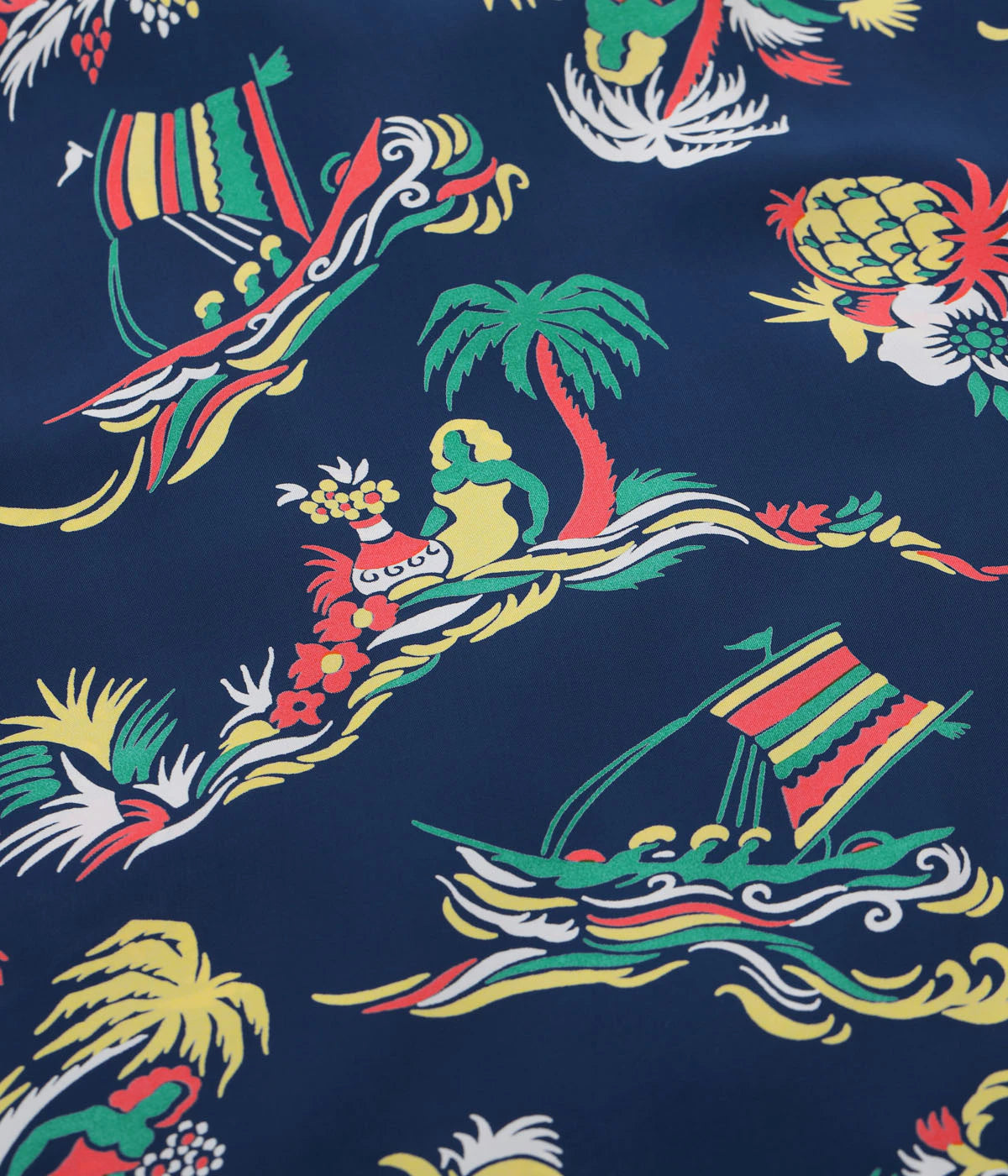 RAYON HAWAIIAN SHIRT “ISLAND TRIP” SS39620