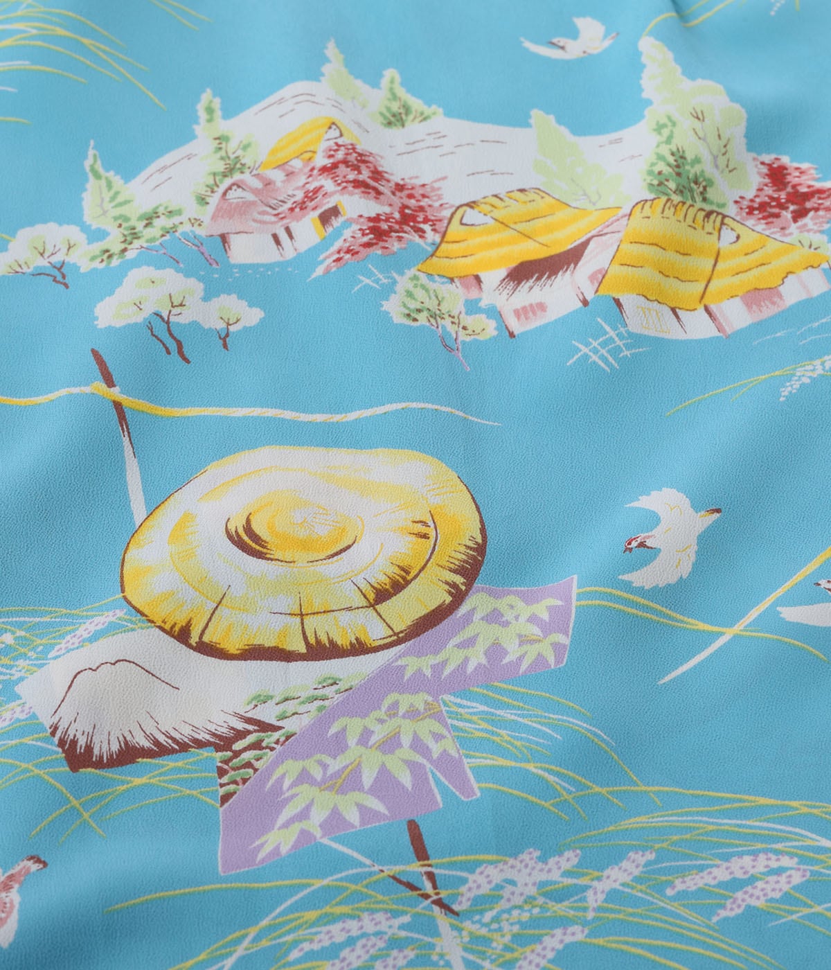 RAYON HAWAIIAN SHIRT “SCARECROW” SS39623