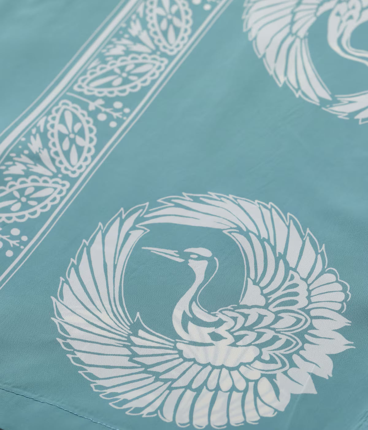 RAYON HAWAIIAN SHIRT “ORIENTAL BORDER” SS39629