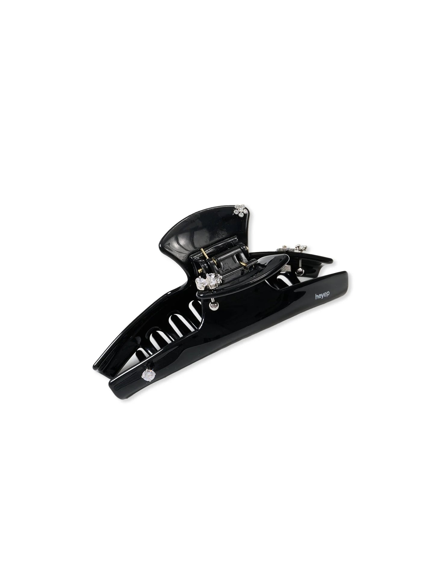 Flower Motif Hair Clip - Large