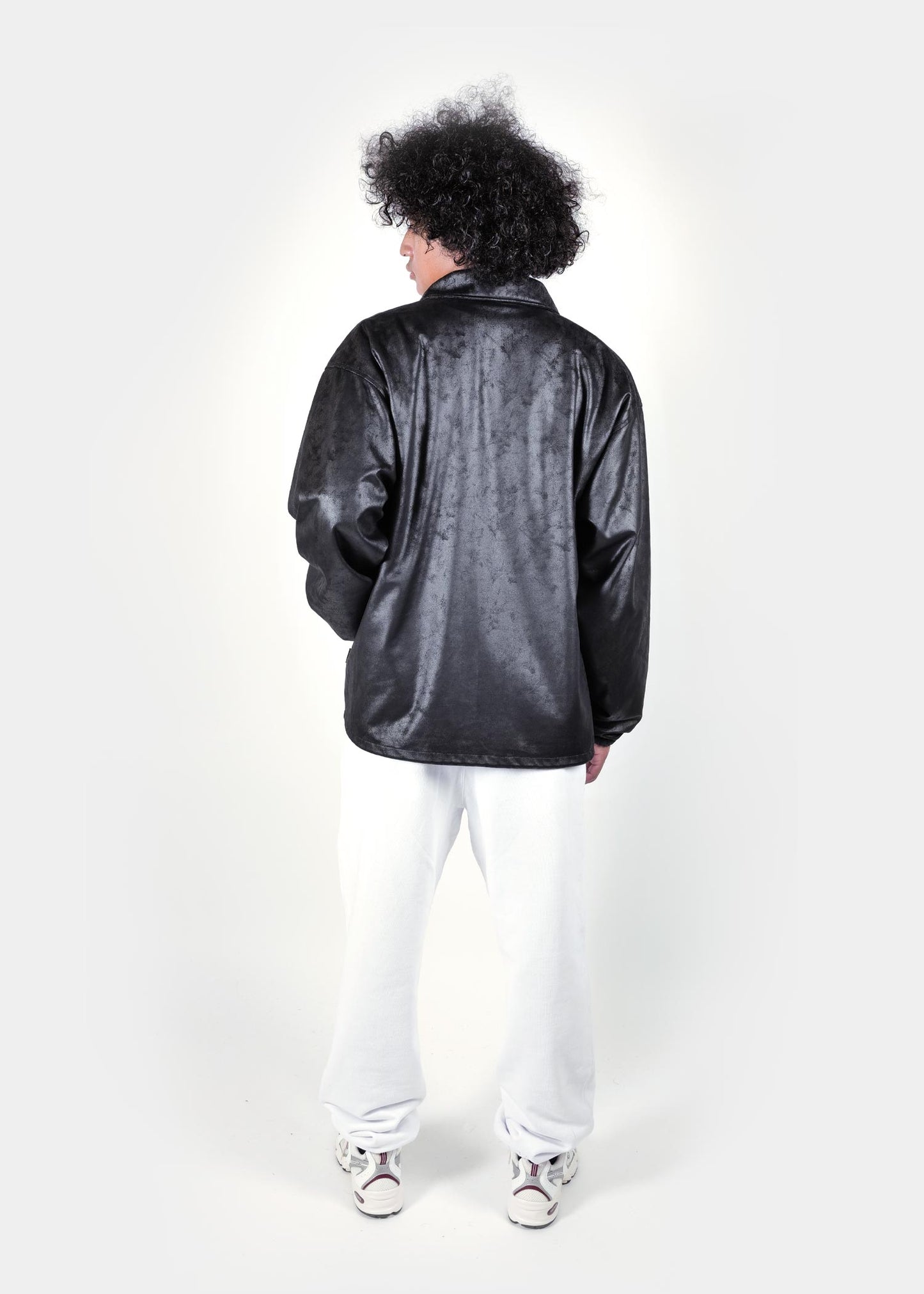 Synthetic Leather Jacket
