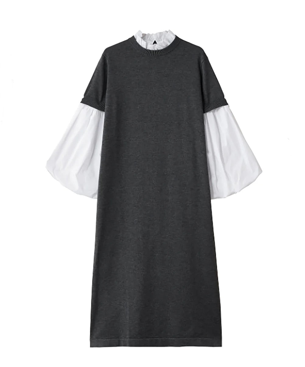 14g wool 2way sleeve one-piece