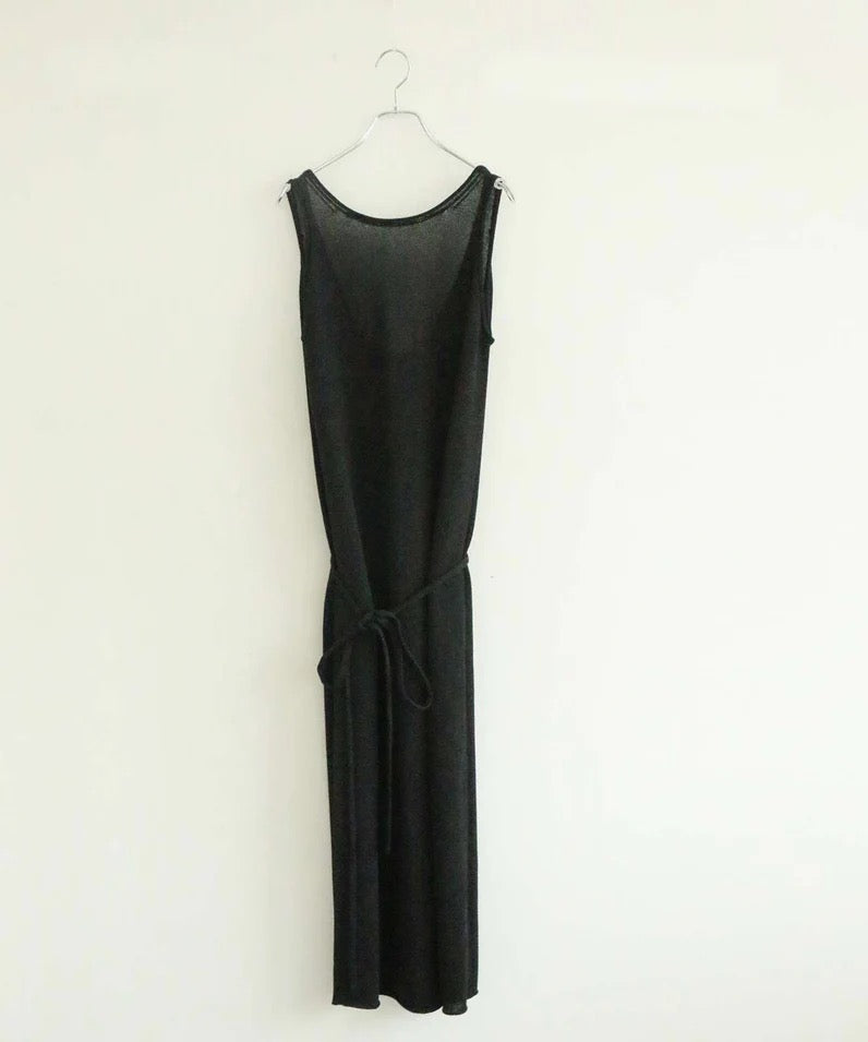 paper knit 2way dress