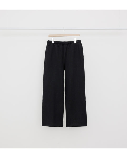 WIDE GYM PANTS BLACK