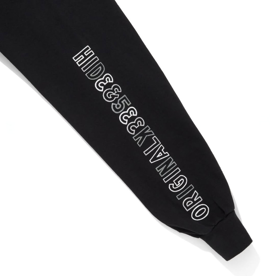 HIDEANDSEEK×Toru Nishiura” Original H&S L/S Tee – TIME AFTER TIME