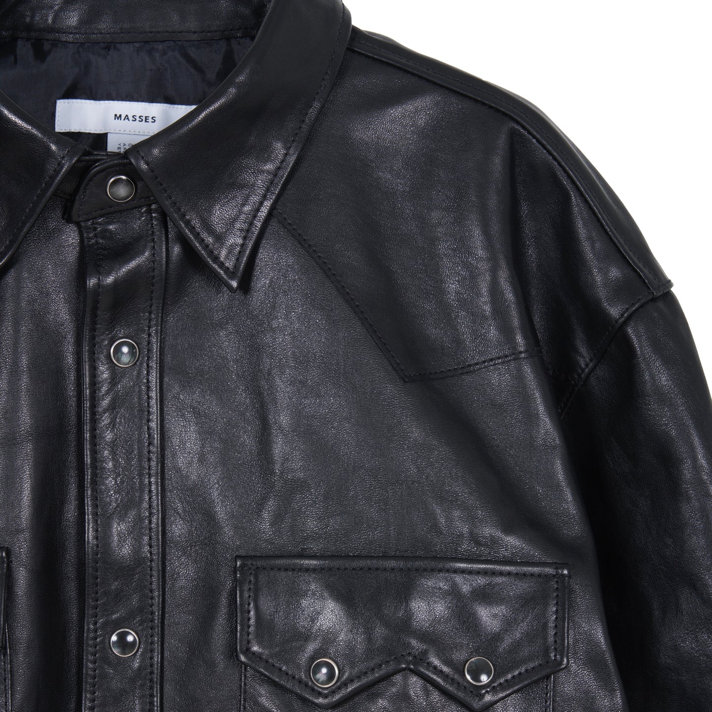 HORSE LEATHER SHIRT VINTAGE W