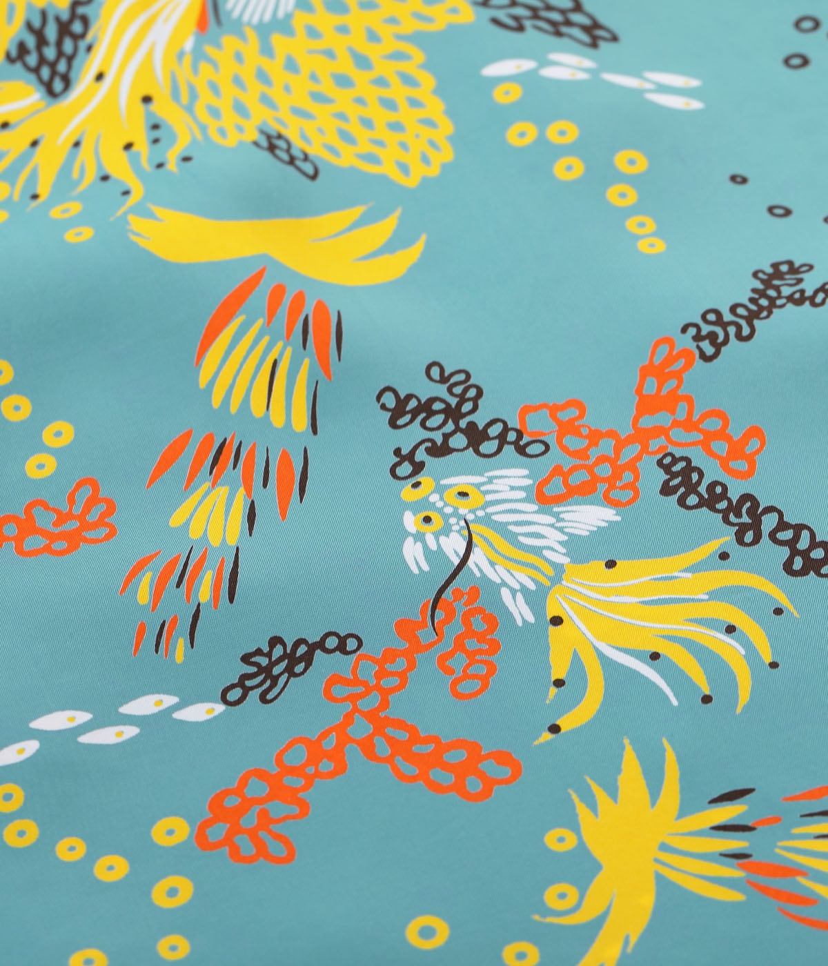 RAYON HAWAIIAN SHIRT “TROPICAL FISH” SS39626