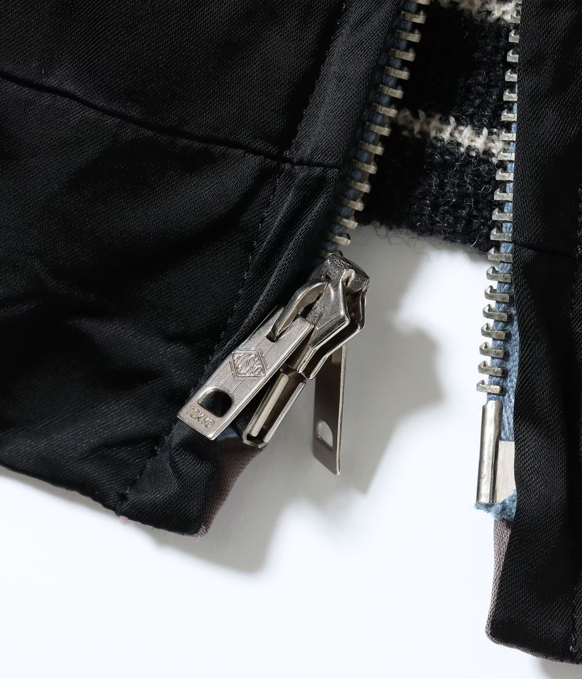 Late 1940s Style Acetate Souvenir Jacket KOSHO & CO. Special Edition “WHITE TIGER” × “JAPAN MAP” TT15912-119