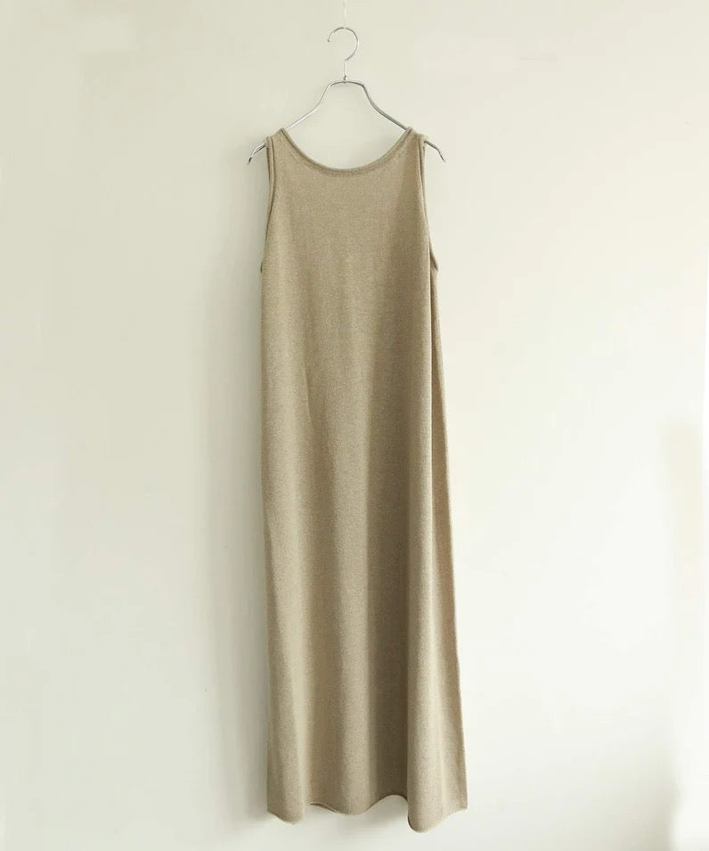 paper knit 2way dress
