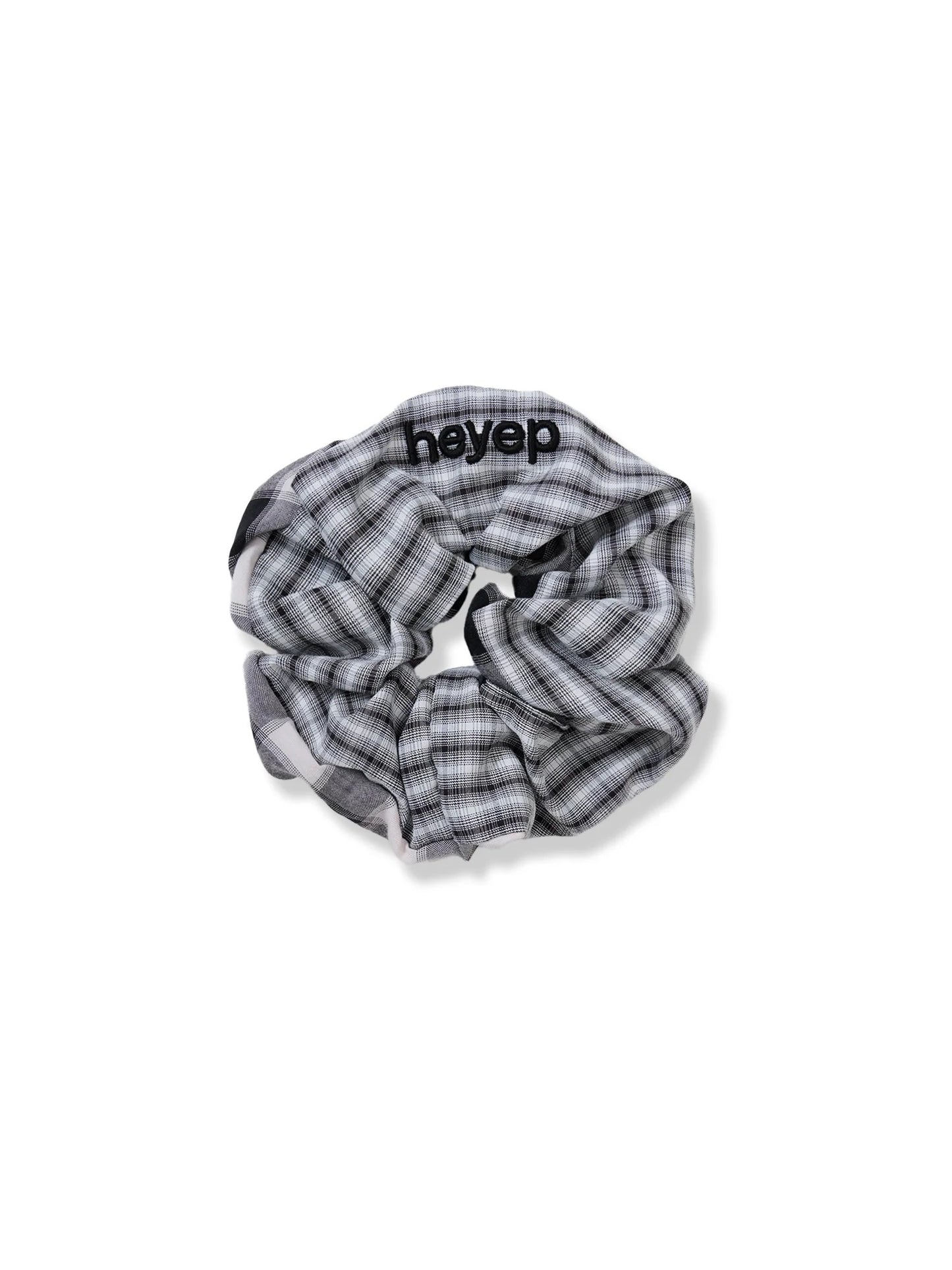 Dual Check Scrunchie