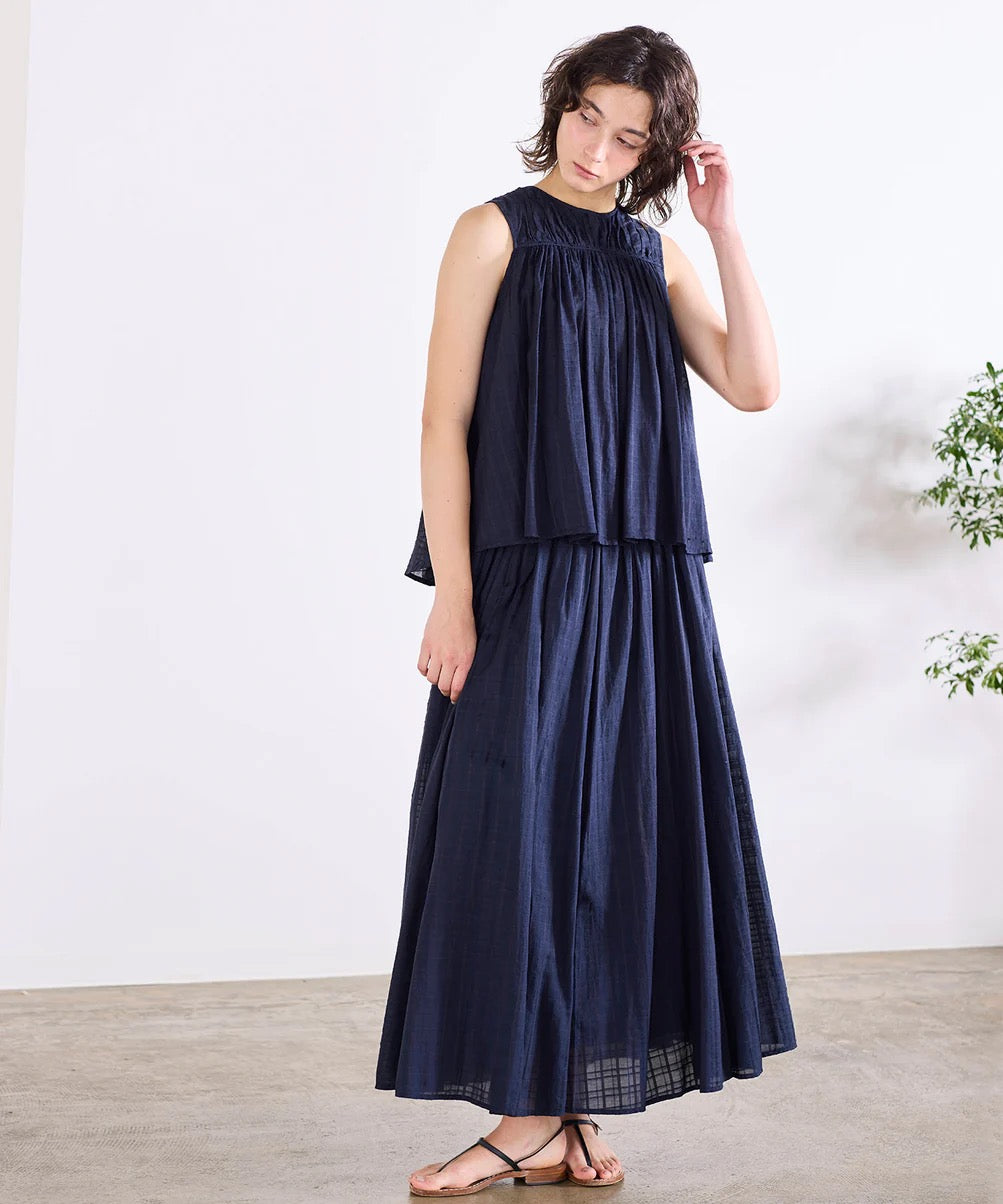 トップス Marilyn Moon check lame jacquard bustier MARILYN MOON – TIME AFTER TIME