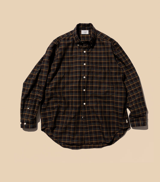 Unlikely Button Down Shirts　BROWN PLAID