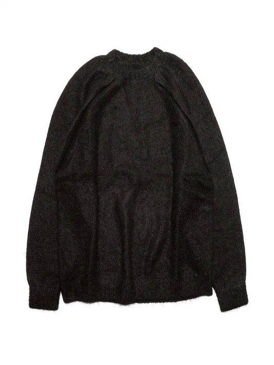 SEEM OUT RAGLAN MOHAIR CREW KNIT