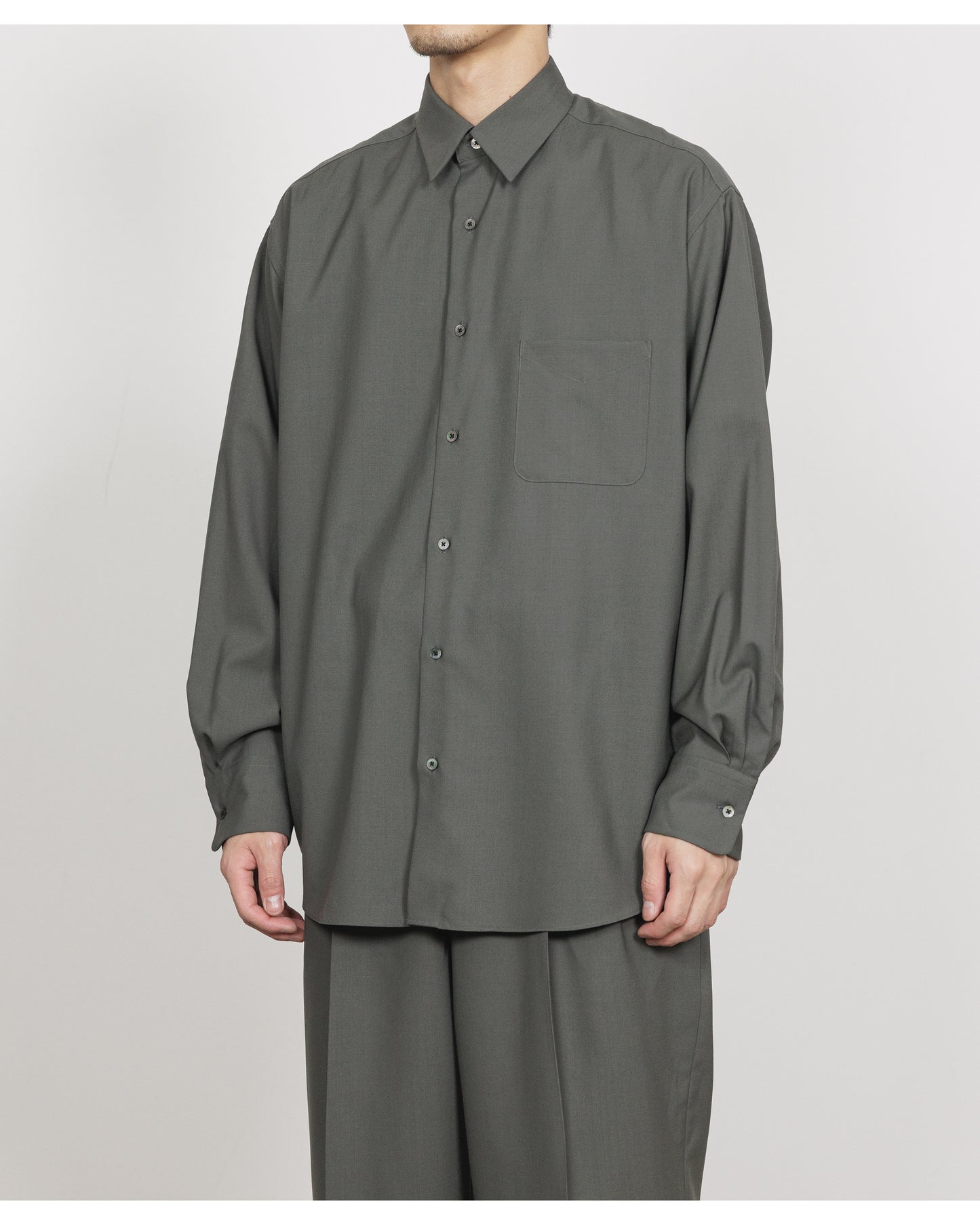 COMFORT FIT SHIRT SAGE GREEN