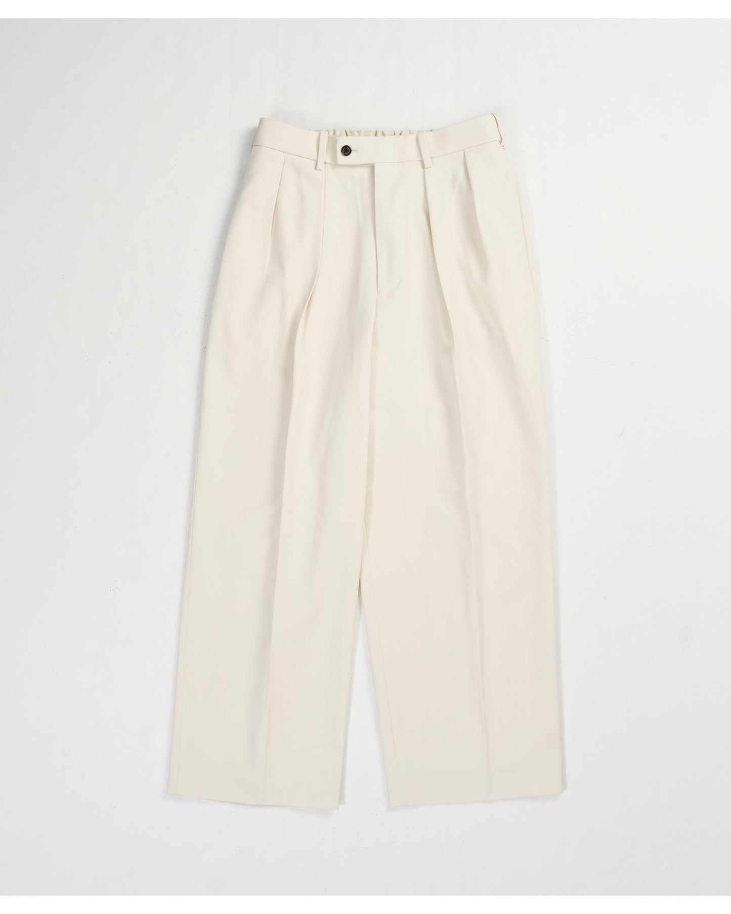 DOUBLE PLEATED TROUSERS OFF