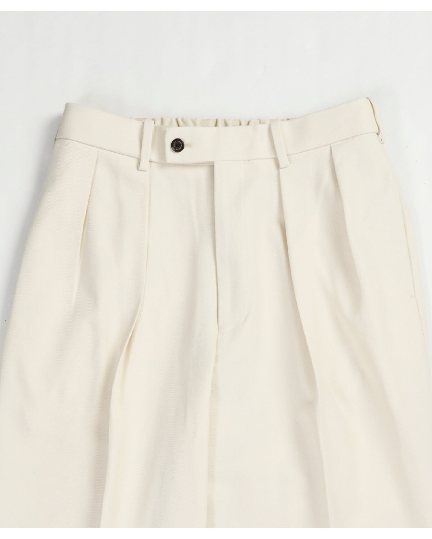 DOUBLE PLEATED TROUSERS OFF