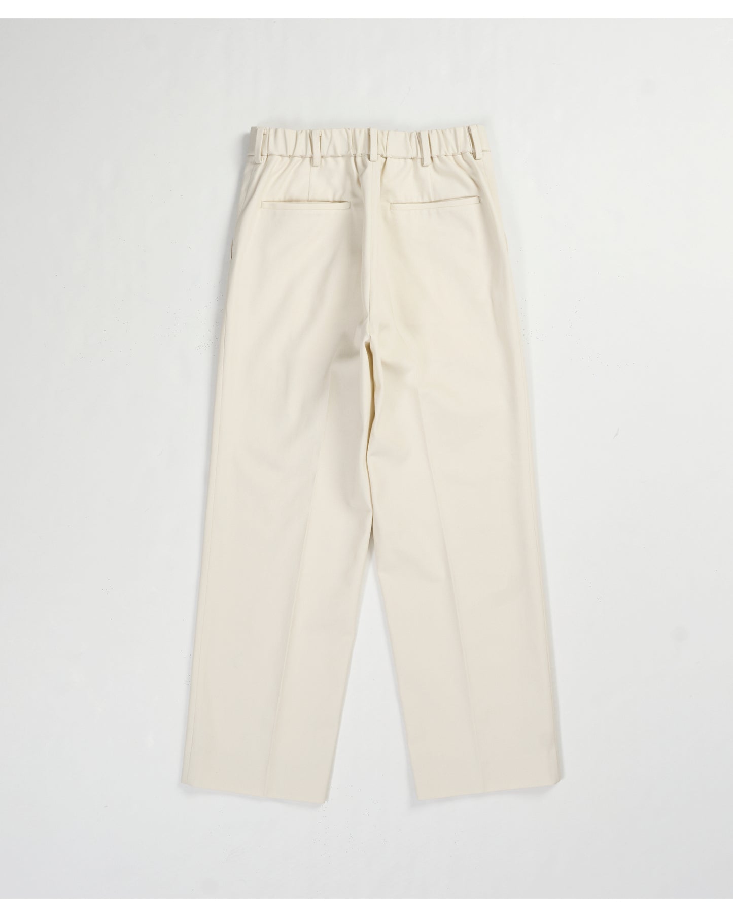 ONE TUCK TAPERED TROUSERS OFF