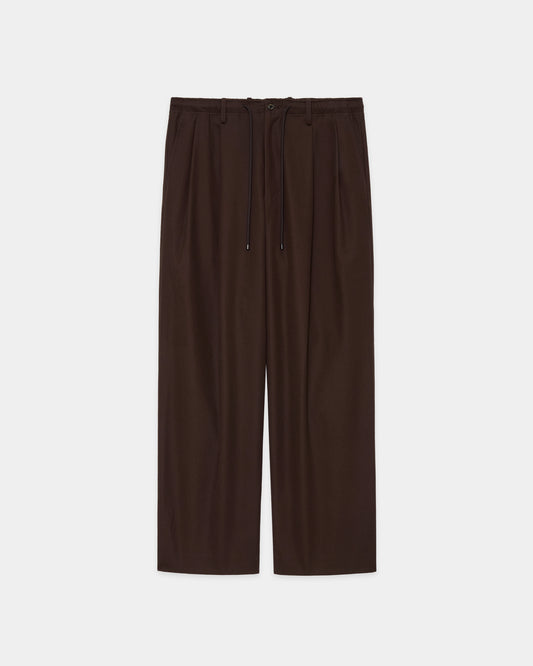 DOUBLE PLEATED EASY TROUSERS