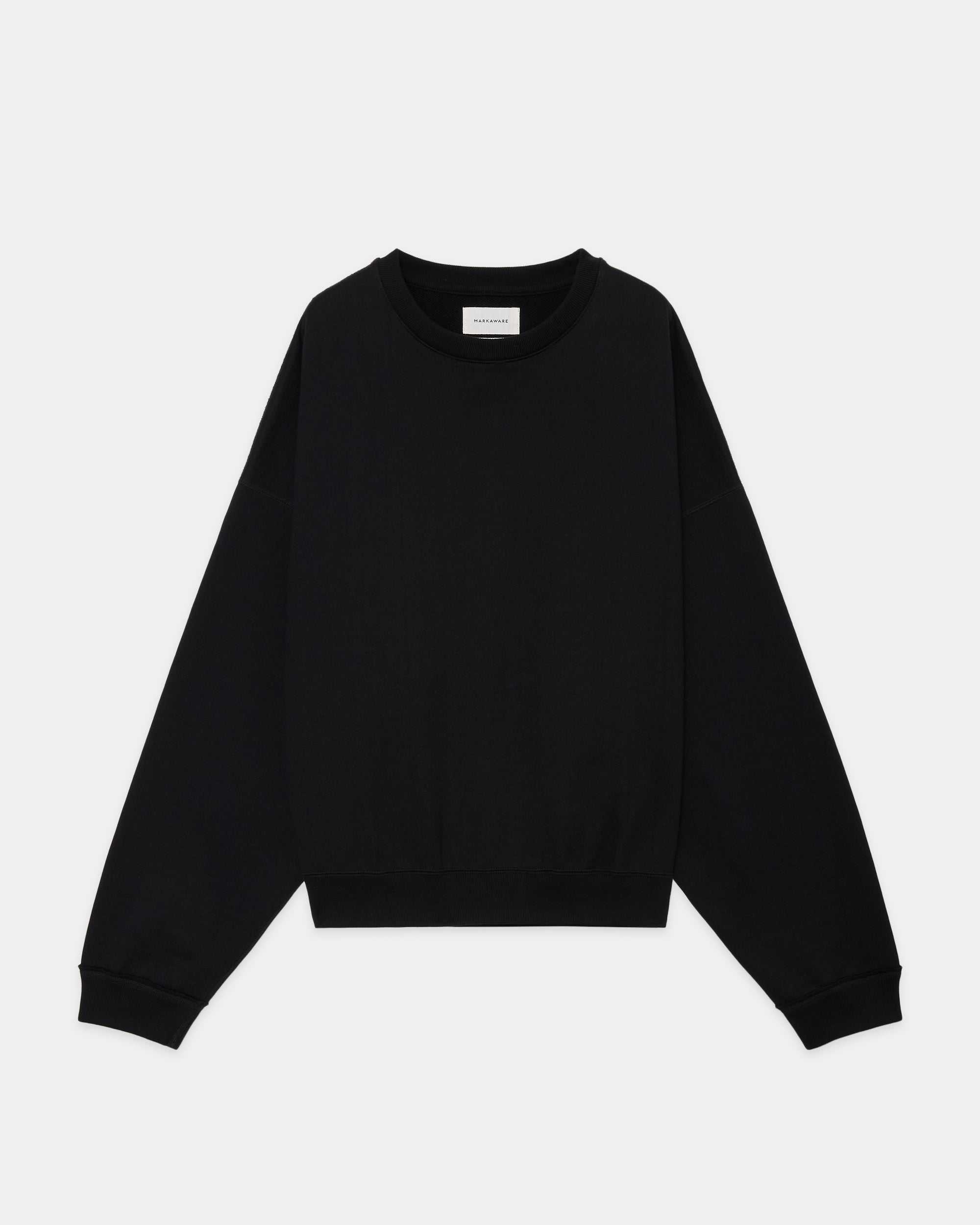 トップス MARKAWARE HUGE SWEAT SHORT BLACK 1 HUGE SWEAT SHORT – TIME AFTER TIME