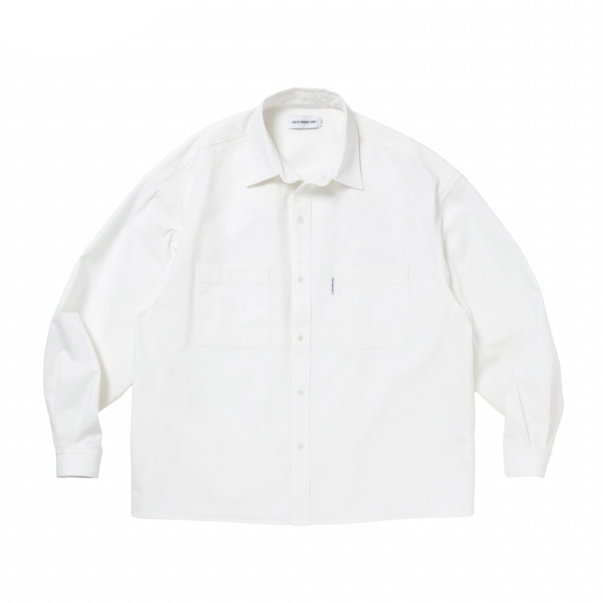 Cotton Gabardine Boxy L/S Shirt