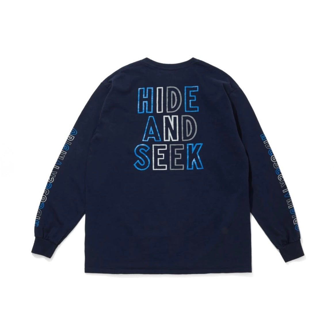 HIDEANDSEEK×Toru Nishiura” Original H&S L/S Tee – TIME AFTER TIME