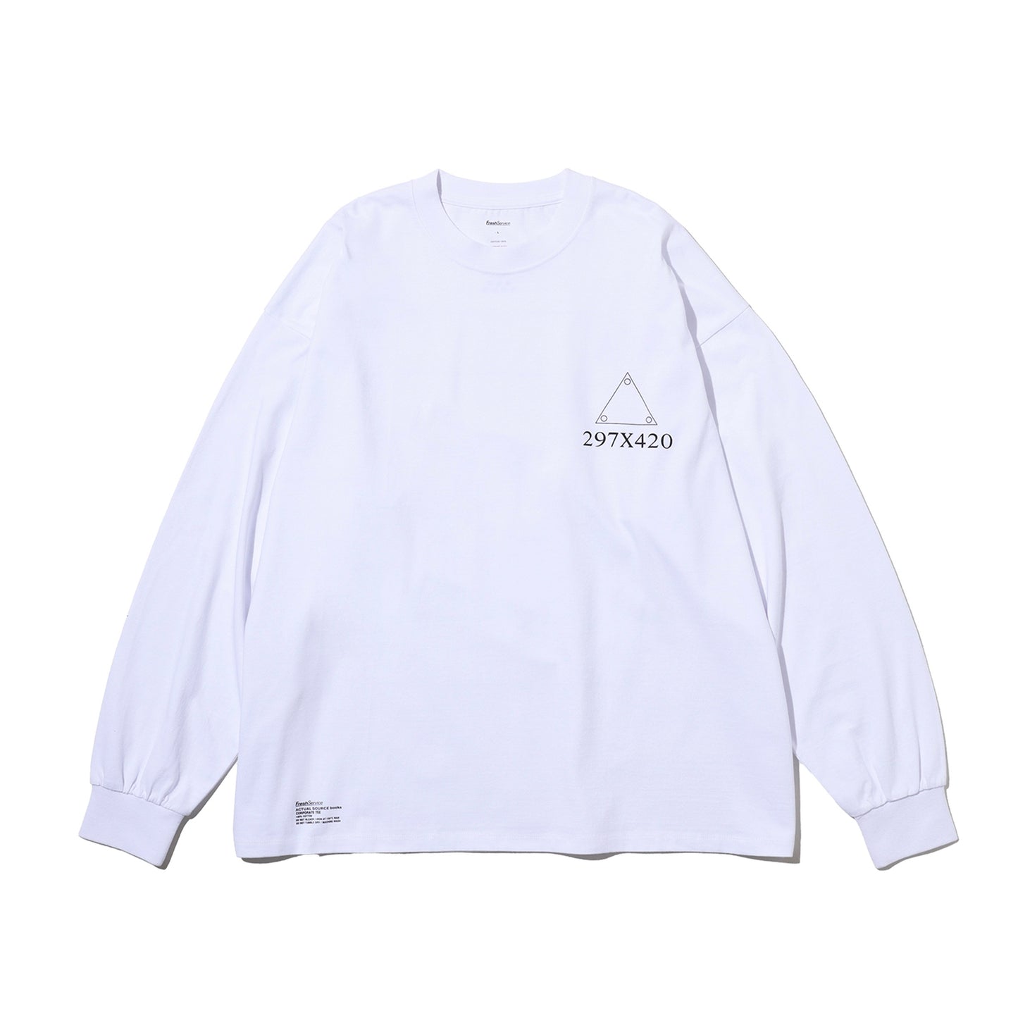 Actual Source × FreshService CORPORATE L/S TEE “A-SERIES”