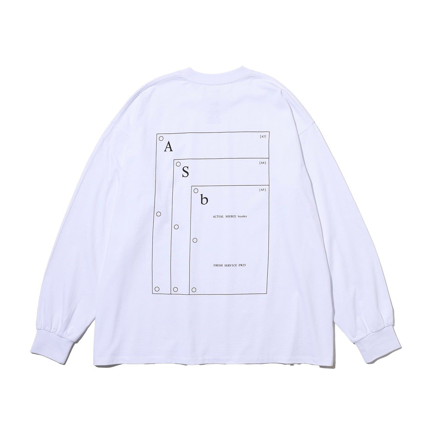 Actual Source × FreshService CORPORATE L/S TEE “A-SERIES”