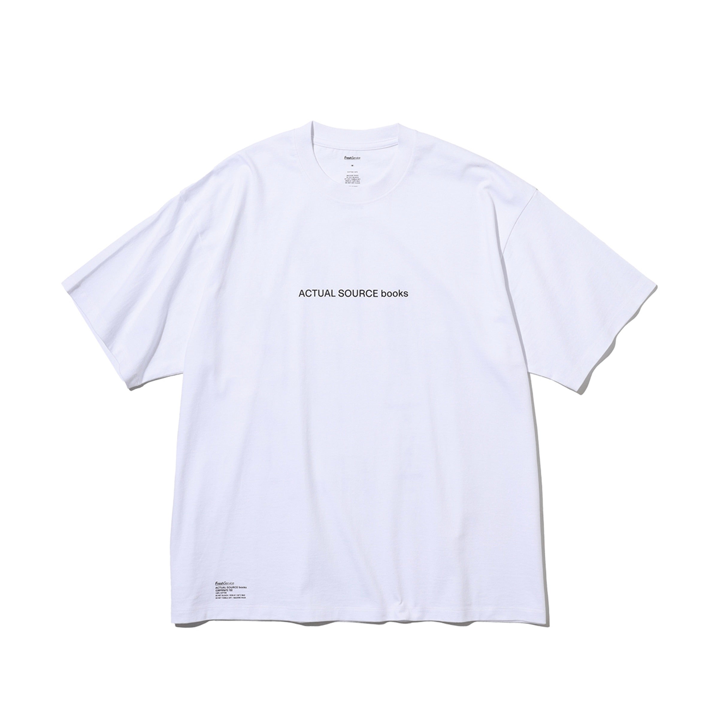 Actual Source × FreshService CORPORATE S/S TEE “BOOK STACK