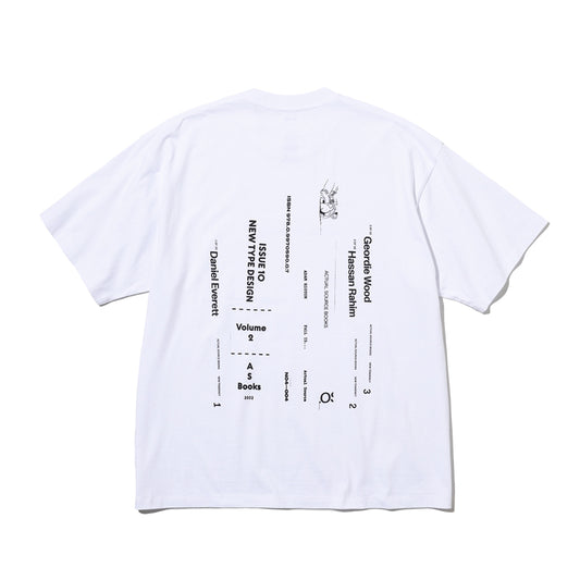 Actual Source × FreshService CORPORATE S/S TEE “BOOK STACK”