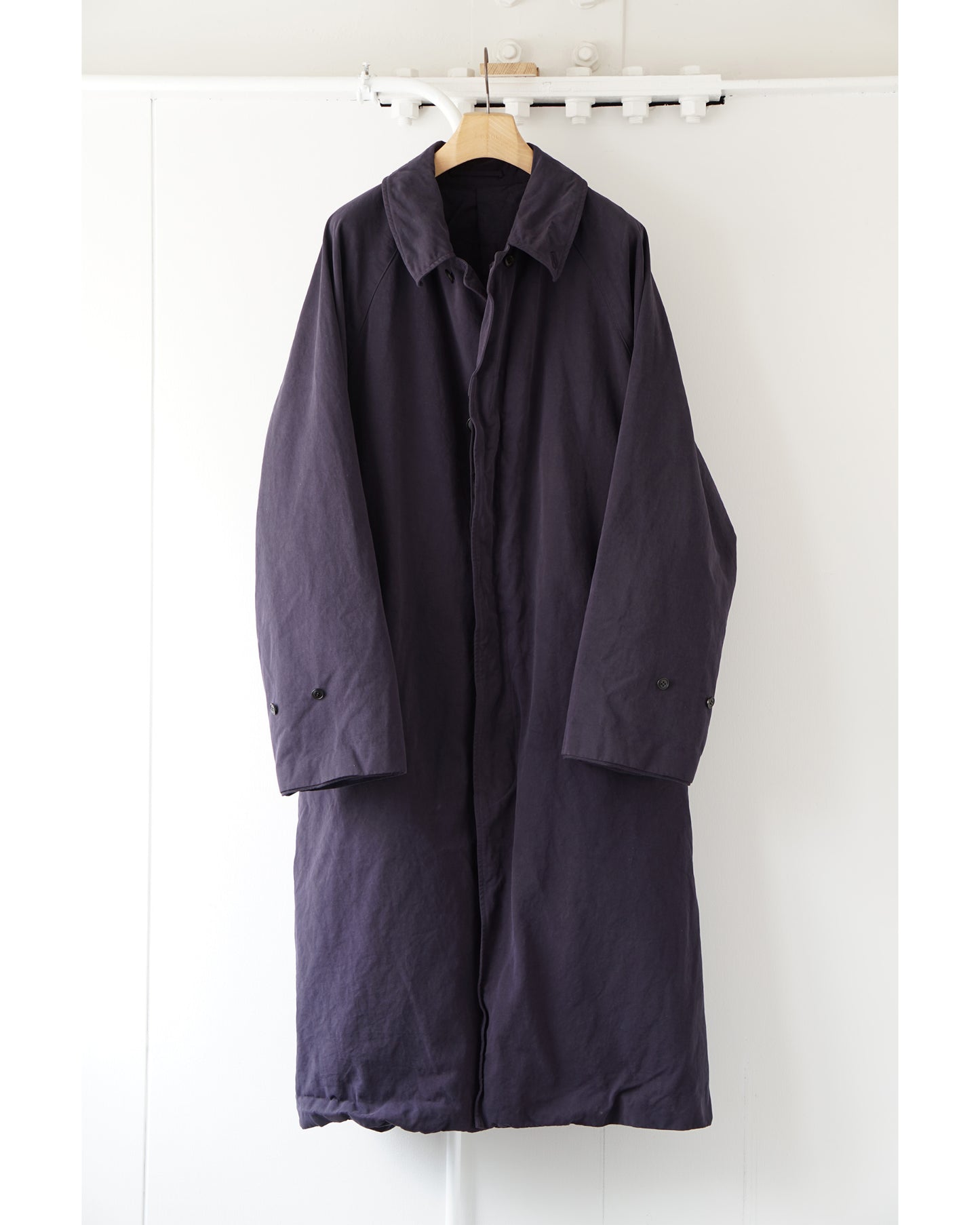 製品染 バルカラーコート NAVY