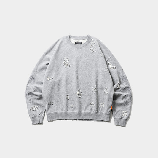 DAMAGE CREW SWEAT (TIGHTBOOTH x DELUXE)