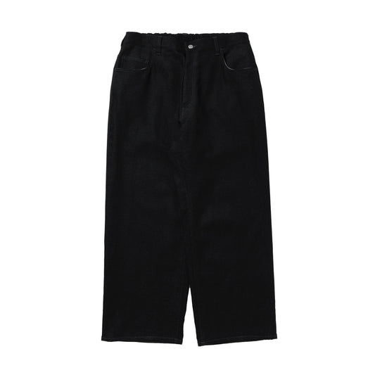 Reverse Loop Denim 5 Pocket Baggy Easy Pants