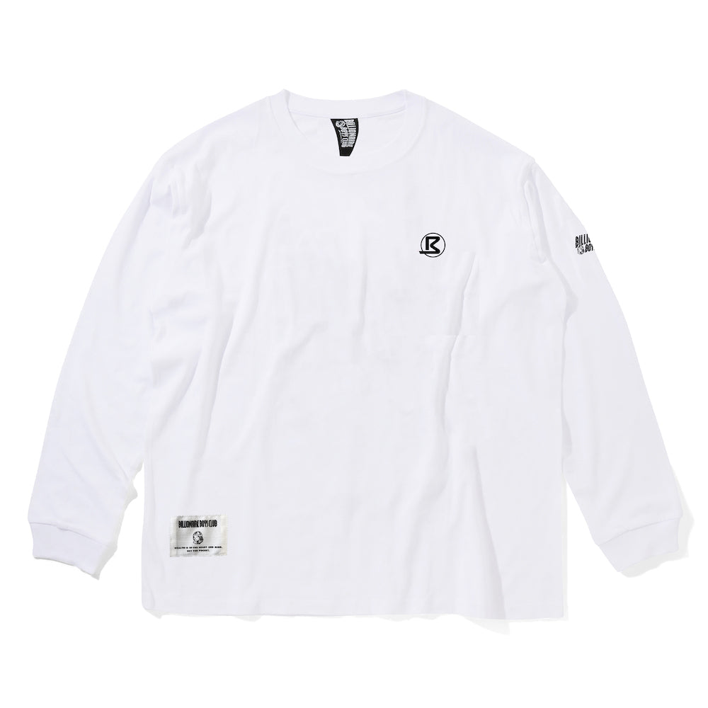 EMBROIDERED LOGO COTTON L/S T-SHIRT_B