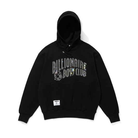 RHINESTONE COTTON HOODIE
