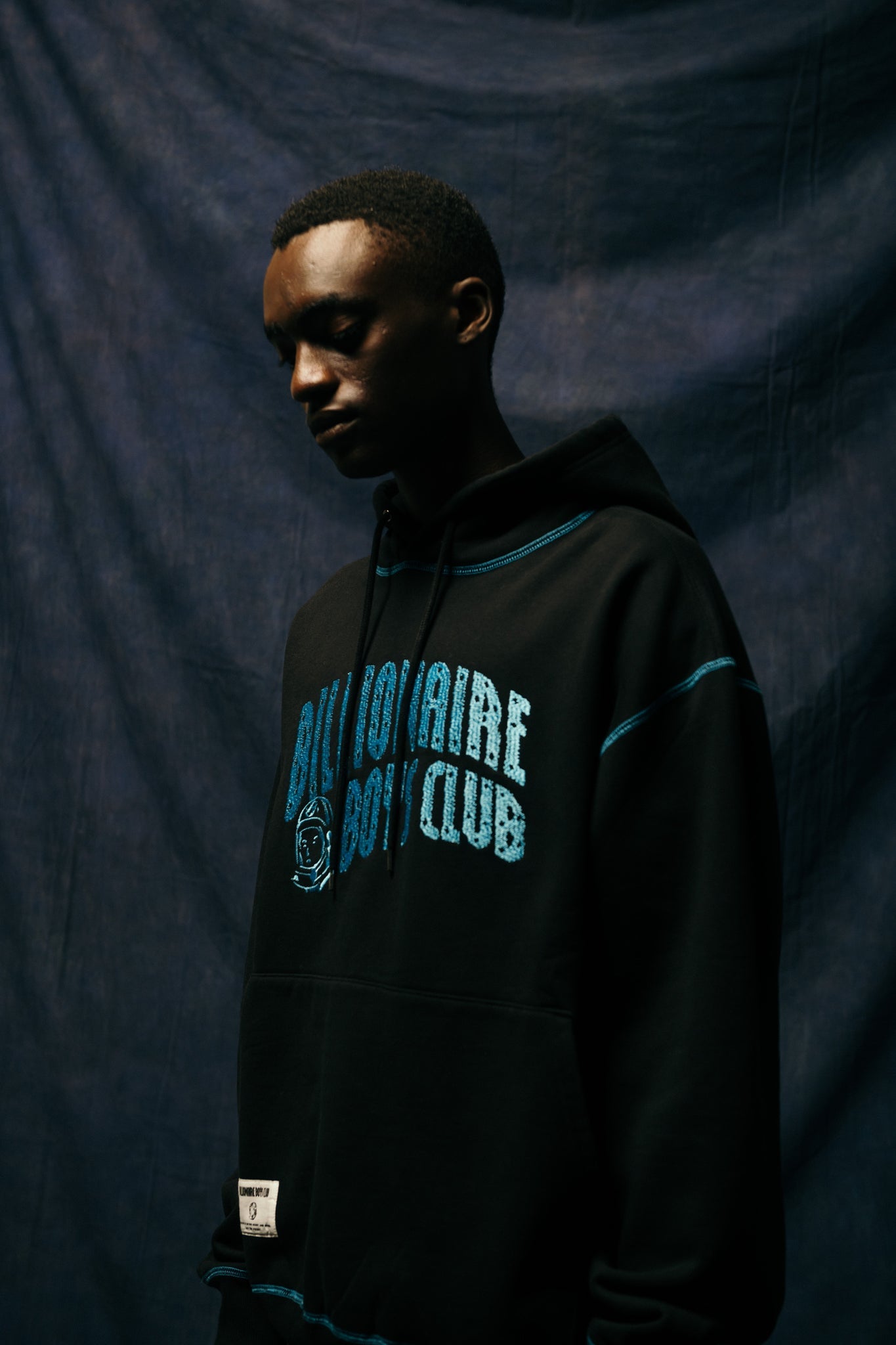 EMBROIDERED LOGO HOODIE