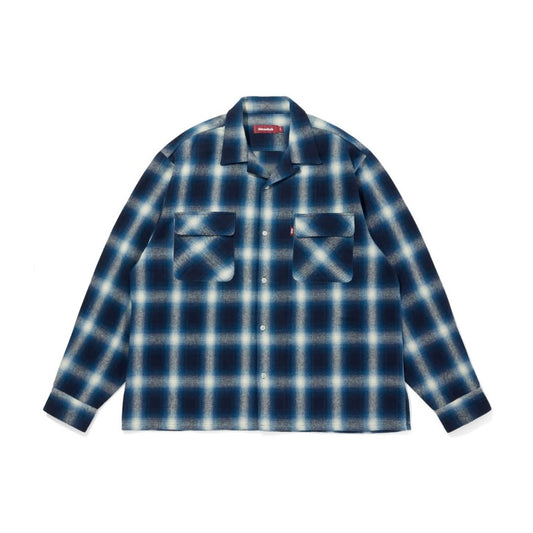 Ombre Check L/S Shirt (25aw)