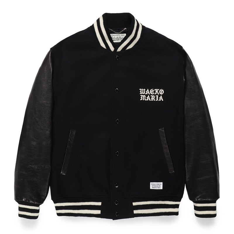 LEATHER VARSITY JACKET -B- ( TYPE-1 )