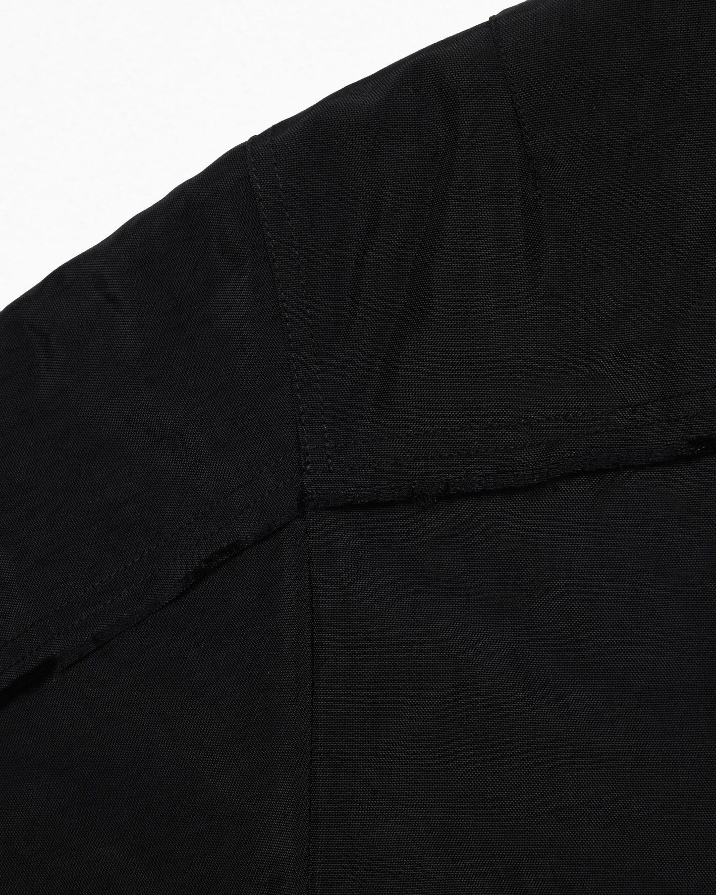 HIGH COLLAR RAW EDGE MILLITARY BOMBER