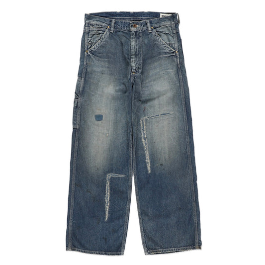 HERITAGE DENIM PAINTER PANTS AGED